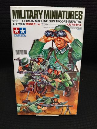 TAMIYA - Soldados ametralladora