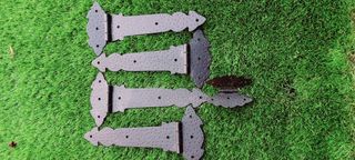 Visagras negras decorativas - 5 uds