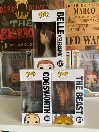 Funko Pop! Bella y Bestia Pack