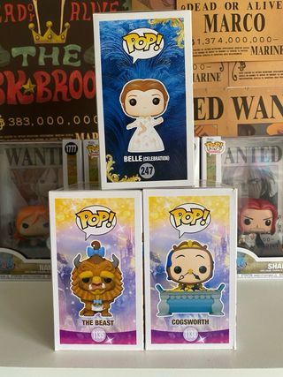 Funko Pop! Bella y Bestia Pack