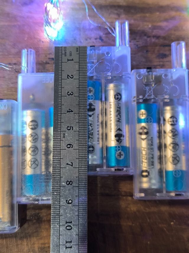 Luces LED multicolor - 7 juegos