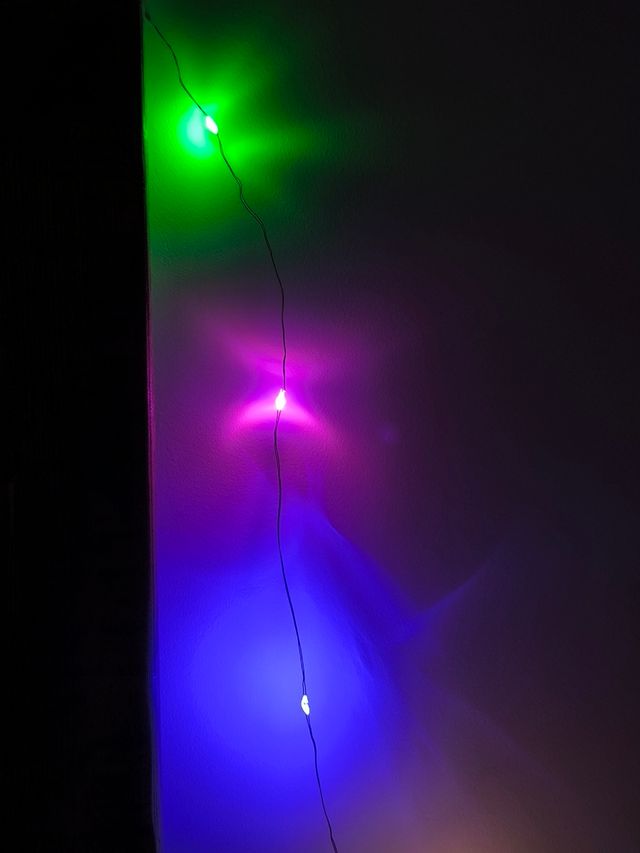 Luces LED multicolor - 7 juegos