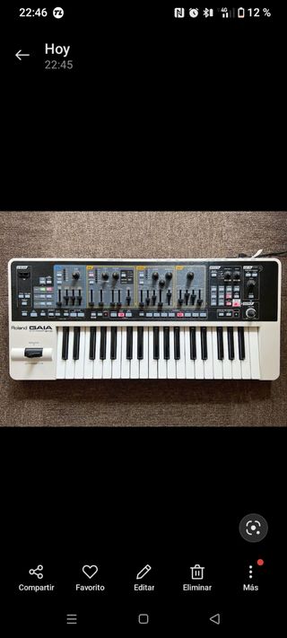 Roland Gaia SH-01 Sintetizador