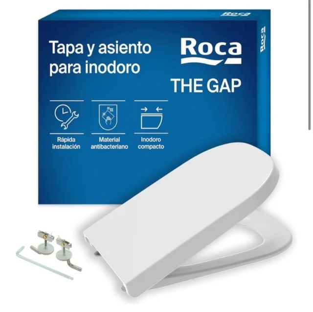 Asiento inodoro Roca The Gap blanco