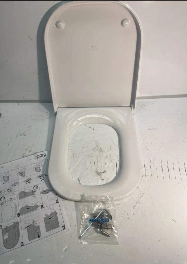 Asiento inodoro Roca The Gap blanco