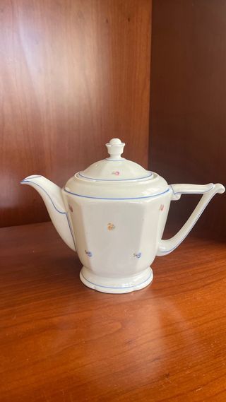 Juego té café porcelana