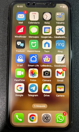 iPhone XR 128Gb negro - impecable
