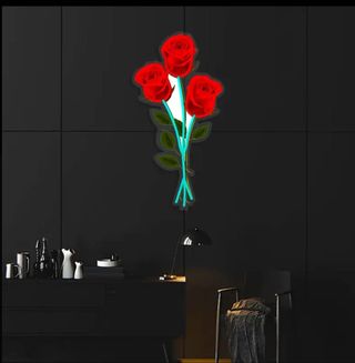 Lampada neon LED "ROSE"