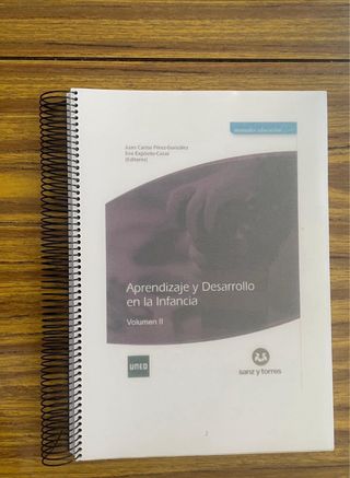 Libros de primero de Educación Infantil UNED