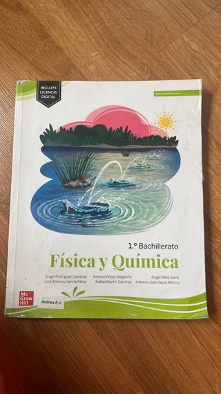 libro física y química 1º de bachillerato 