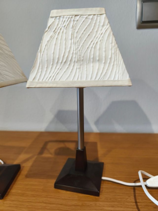 2 Lámparas mesita | modernas