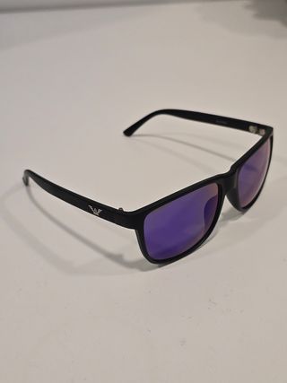Gafas de sol Emporio Armani - Negras/Morado