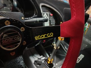 Volante Sparco Rally - Rojo