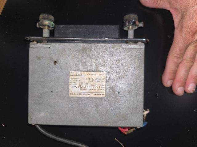 Radio Cassette Sanyo Vintage