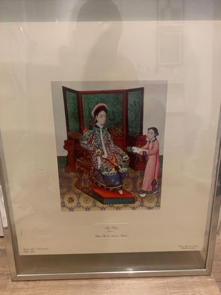 Litografía Arte Chino - Palacio Aranjuez