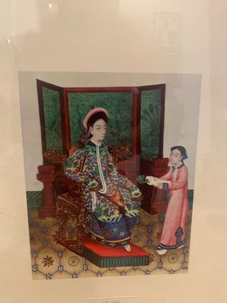 Litografía Arte Chino - Palacio Aranjuez