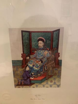 Litografía Arte Chino - Palacio Aranjuez