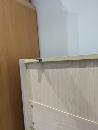 Cajones cama infantiles - azul y morado