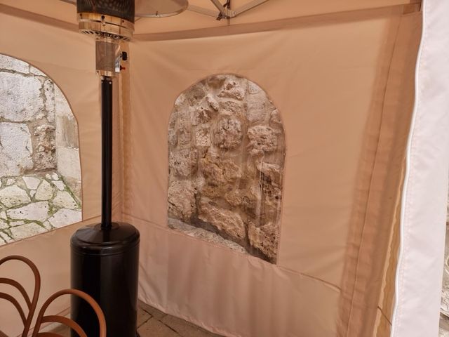 4 Carpas plegables beige Mastertent