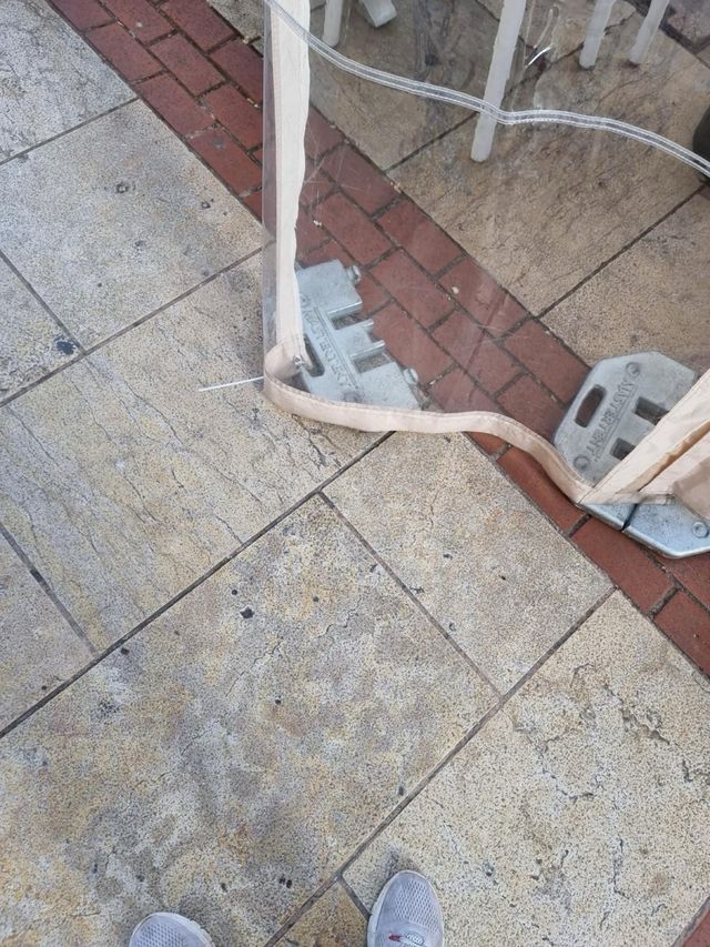 4 Carpas plegables beige Mastertent