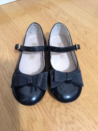 Zapatos niña piel - 3 pares