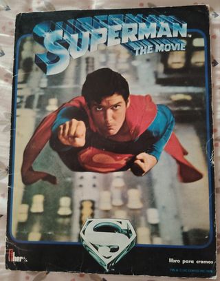 Álbum cromos Superman película completo