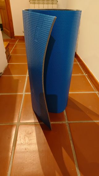 Esterilla ejercicio azul