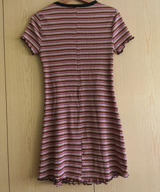 Vestido rayas Primark L