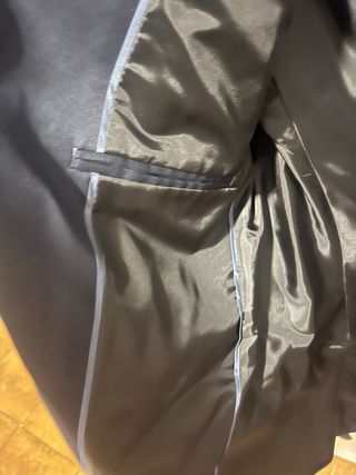 Traje Zara Man azul marino