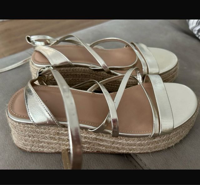 Sandalias planas negras verano