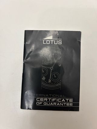 Reloj Lotus azul niño