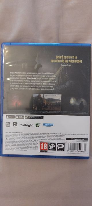 Alan Wake 2 Deluxe Edition PS5