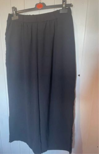 Pantalones palazzo negros