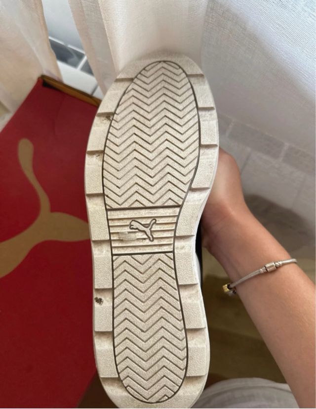 Puma - zapatillas blancas y negras