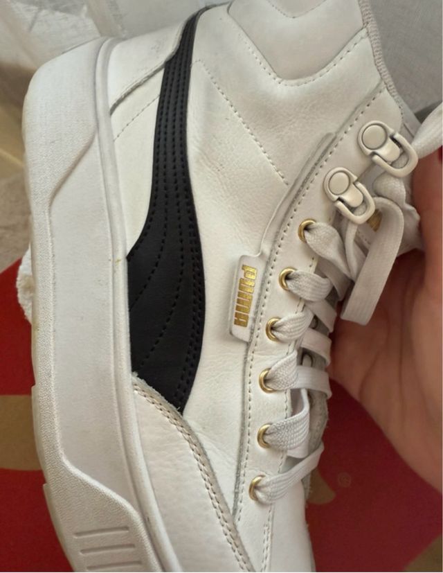 Puma - zapatillas blancas y negras