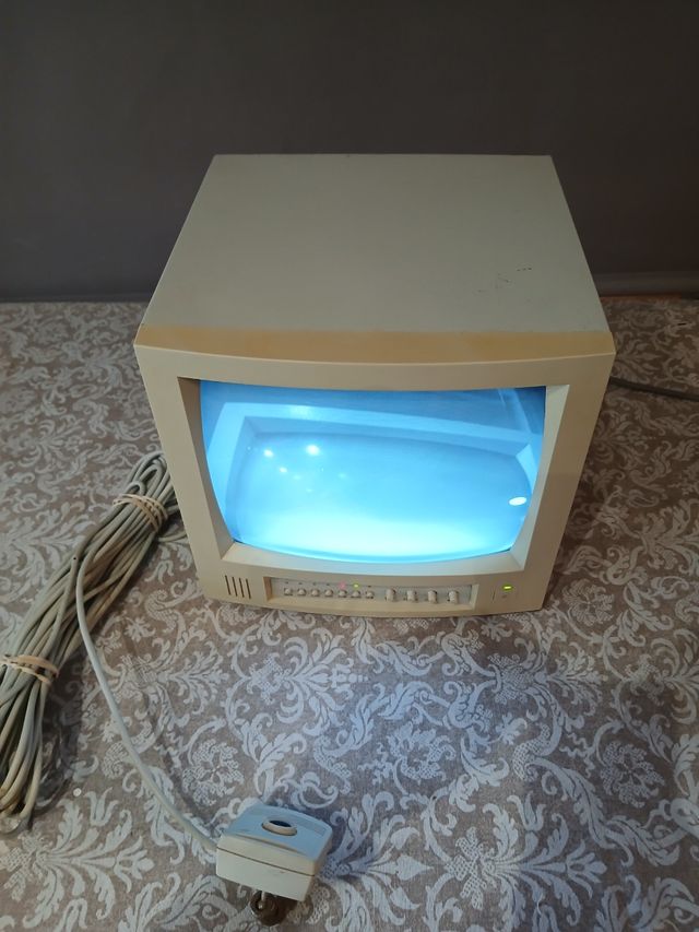 Monitor CRT vigilancia - Monitor + camara y cable