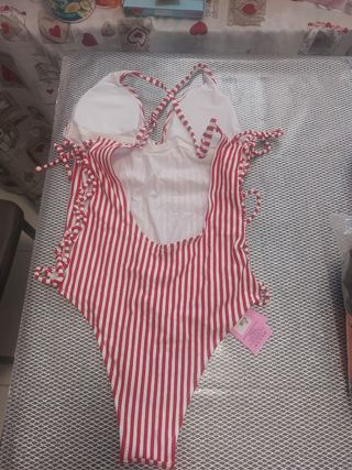 Costume intero floreale - tg M