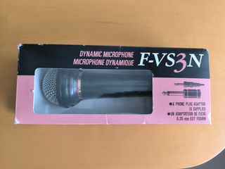 Microfono Sony F-VS3N Vintage