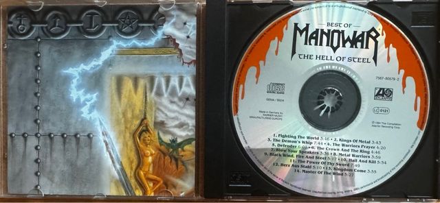 CD MANOWAR - THE HELL OF STEEL