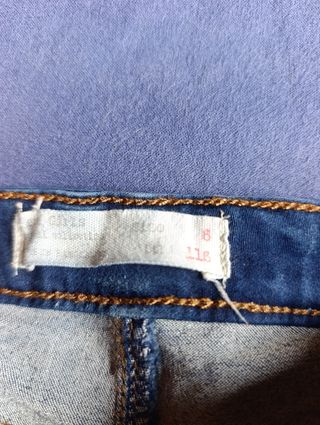 Pantalones vaqueros niña - Azul talla 6