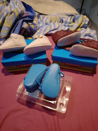 Zapatos bebé niña - 3 pares