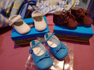 Zapatos bebé niña - 3 pares