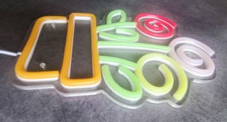 Lampada Neon LED fiori multicolor