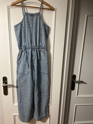 Mono vaquero Zara azul