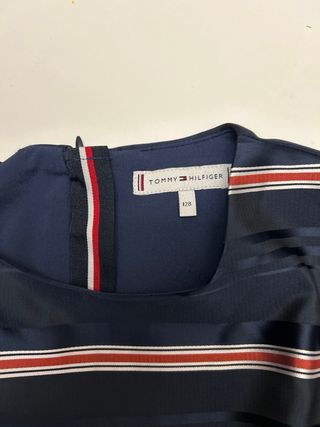 Vestido Tommy Hilfiger azul marino 