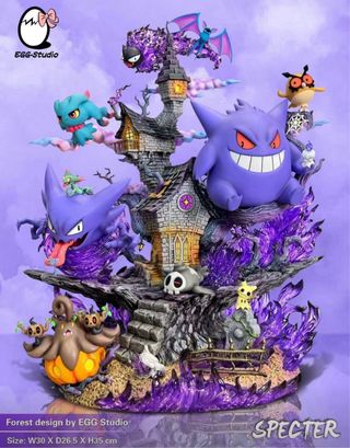 FIGURA RESINA GENGAR MARCA EGG STUDIO - SPECTER