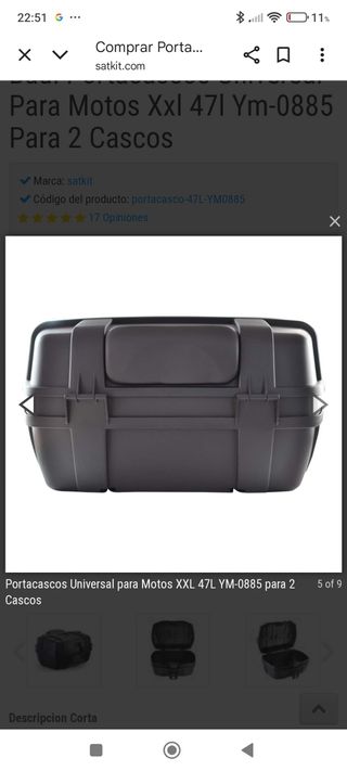 Top Case Moto - Baúl para Moto