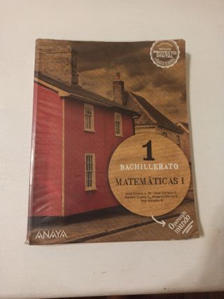 Matemáticas I. 1ero de BACHILLERATO
