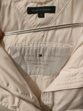 Giubbotto Tommy Hilfiger bianco