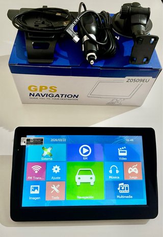 Gps camión Igo, mapas 2026